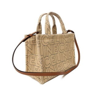 Celine Thais Cabas Logo Bag
